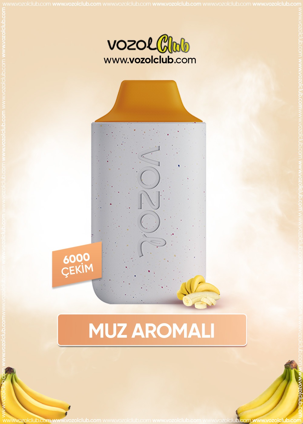 Vozol 6000 Banana Smoothie