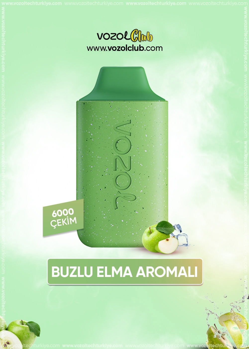 Vozol 6000 Sour Apple İce