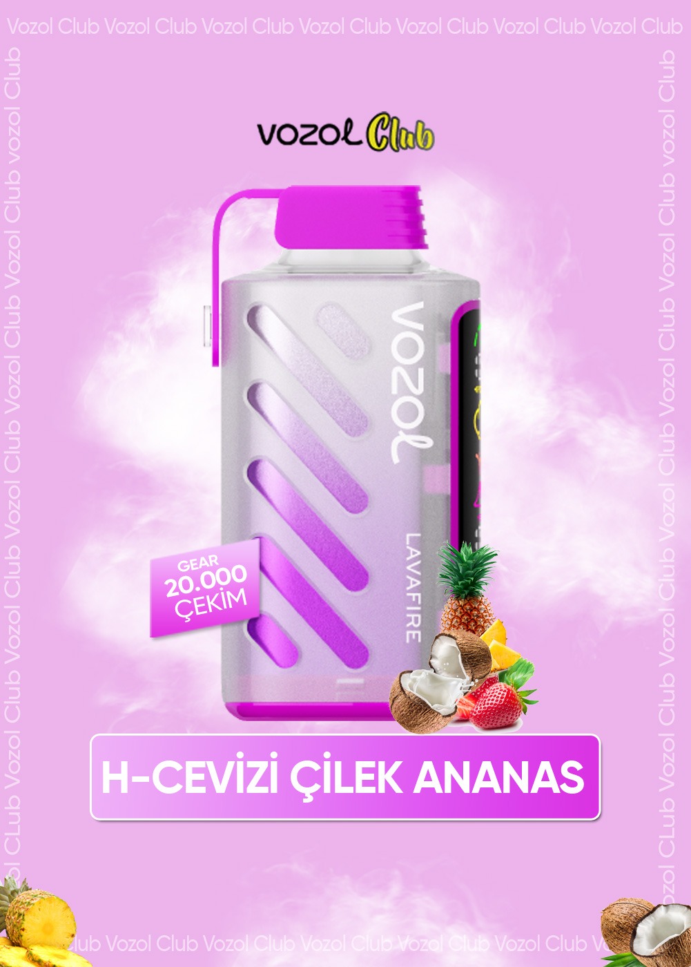 Vozol Gear Power 20000 Lavafire