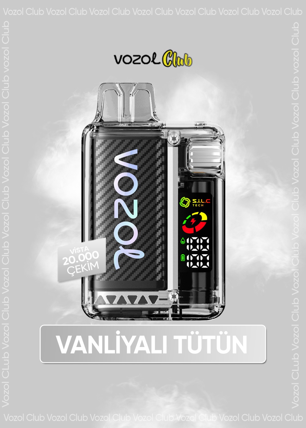 Vozol Vista 20000 Vanicream Tobacco