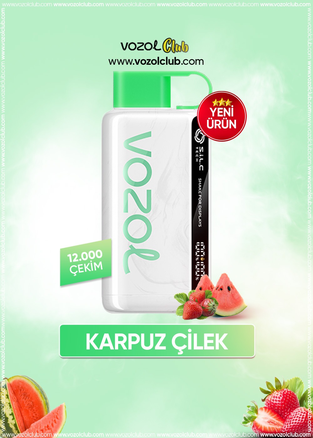 Vozol 12000 Strawberry Watermelon