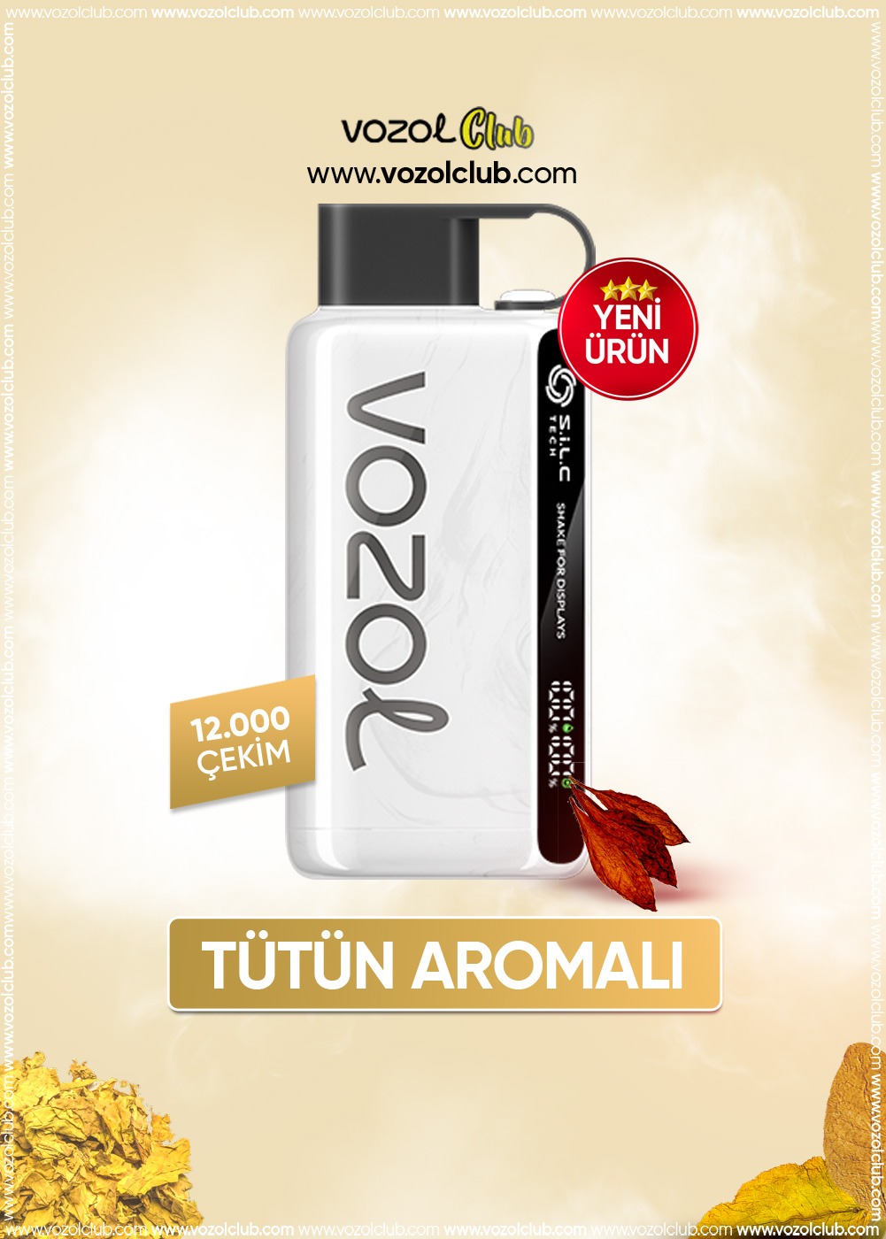Vozol 12000 Tobacco